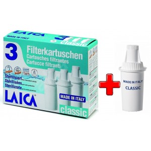 LAICA Classic 3+1ks - filtr, patrona na vodu (i pro Anna / BWT)