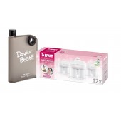 BWT Náhradní filtry magnesium 12ks + dárek - designová láhev