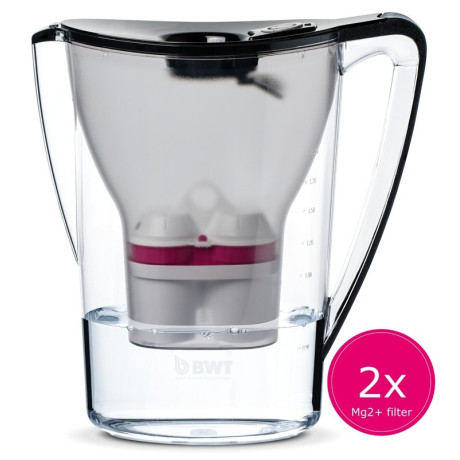BWT Penguin MEI 2,7l černá filtrační konvice + 2ks filtru