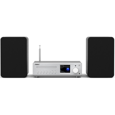 Maxxo Hi-Fi systém MS100W stříbrný
