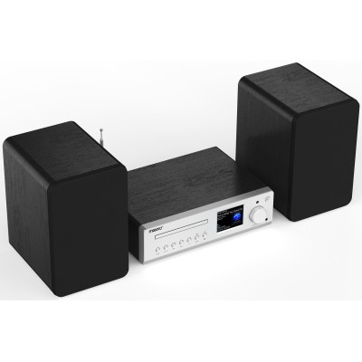 Maxxo Hi-Fi systém MS100W stříbrný
