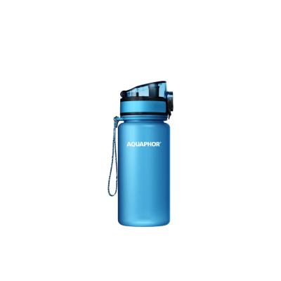 AQUAPHOR CITY - filtrační láhev 350ml - světle modrá